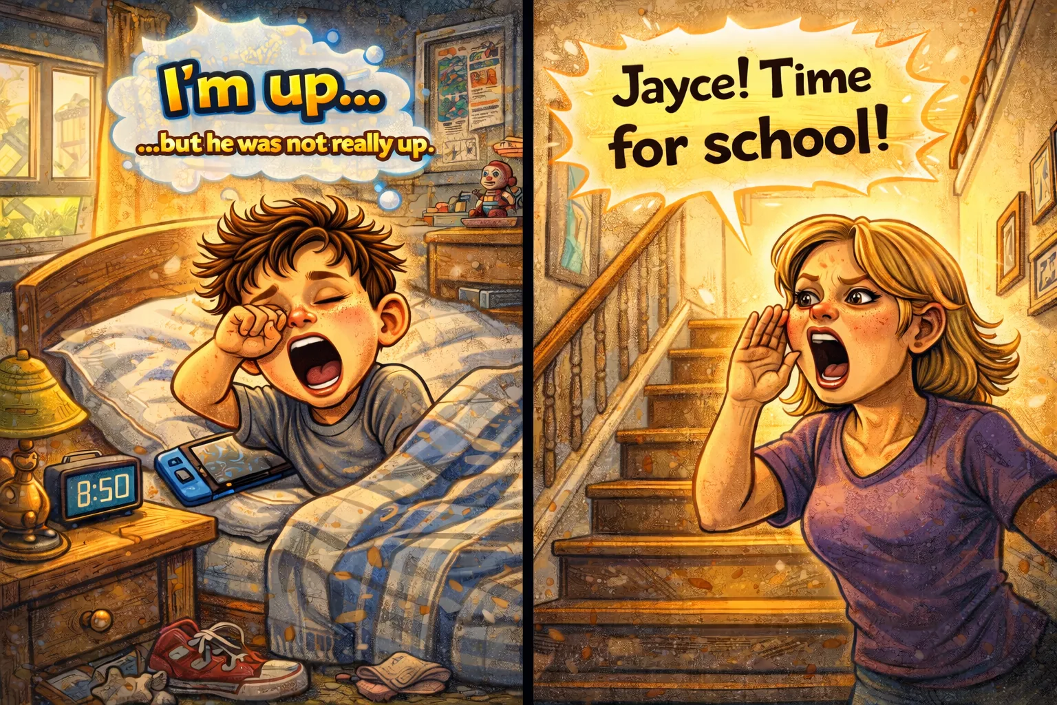 Illustrated sample from Toilet Face, preview 3