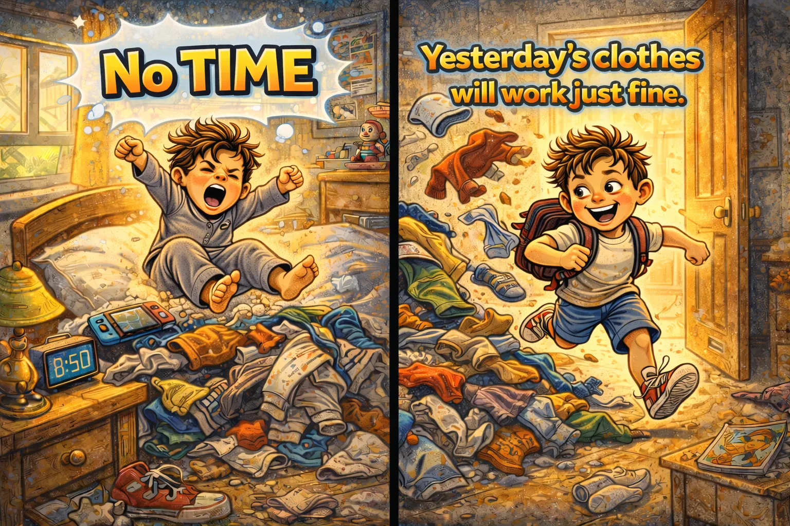 Illustrated sample from Toilet Face, preview 4