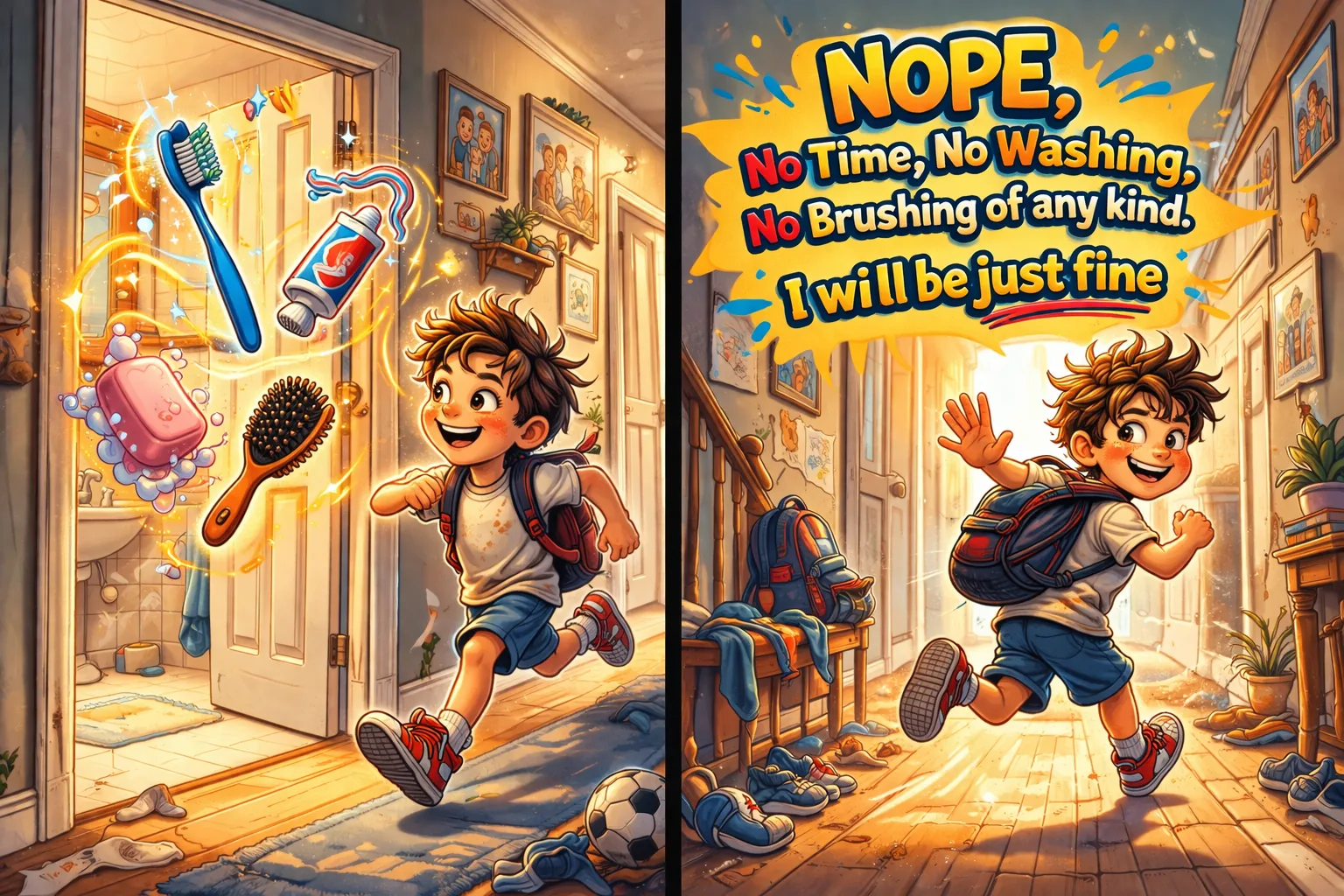 Illustrated sample from Toilet Face, preview 5